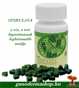 A spirulina alga adagolása és alkalmazása